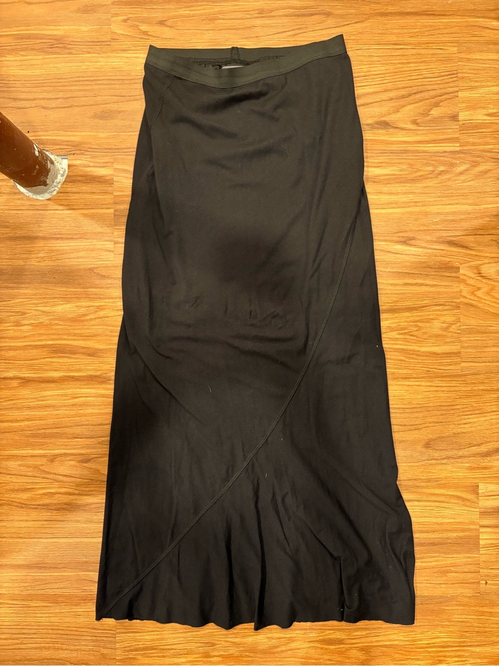 Forever 21 Black Soft Stretch Maxi Skirt